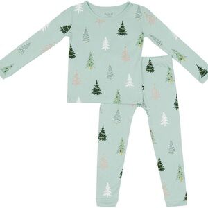 Kyte Baby 2-Piece Pajamas in Boho Tree, Size 2T
